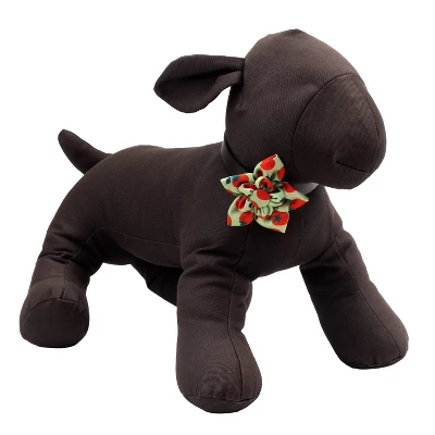 Tomatoes Dog Flower - Adjustable Collar Accessory By The Worthy Dog 2 Tomatoes Dog Flower - Adjustable Collar Accessory By The Worthy Dog - Image 2