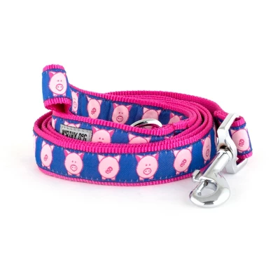 The Worthy Dog Wilbur Pig Dog Leash 1 The Worthy Dog Wilbur Pig Dog Leash