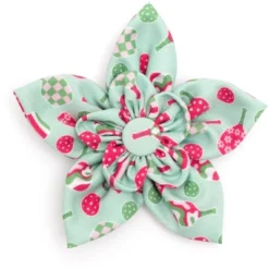 Pickleball Dog Flower - Adjustable Collar Accessory By The Worthy Dog -The Worthy Dog Shop GUEST dc45bae3 82ab 4431 b12c d78b7aa708a7