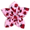 The Worthy Dog Ladybugs Flower Adjustable Collar Attachment Accessory