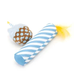The Worthy Cat Birthday Cupcake & Candle Cat Toy Set - 2pk - By The Worthy Dog -The Worthy Dog Shop GUEST e6673a6a a121 4197 b4df ca10fdc21fce