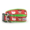 The Worthy Dog Merry Christmas! Dog Collar