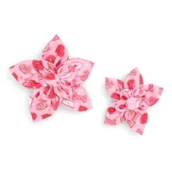 The Worthy Dog Love & Kisses Adjustable Flower Accessory