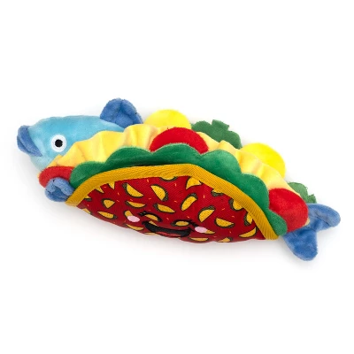 The Worthy Dog Fish Taco Tough Dog Toy 2 The Worthy Dog Fish Taco Tough Dog Toy - Image 2